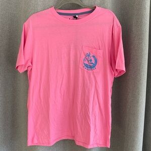 NWT Men's Chubbies Pink Short Sleeve Surfer T-Shirt M